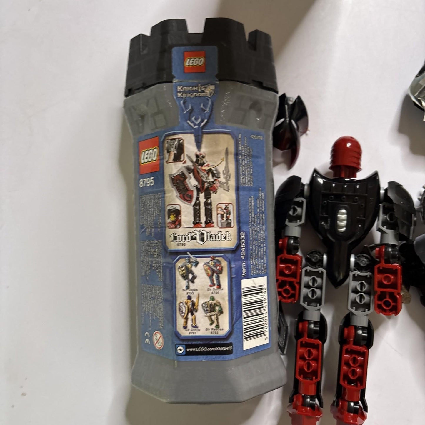 LEGO Castle: Lord Vladek (8795) & Karzon 8706 *Some Missing Pieces*