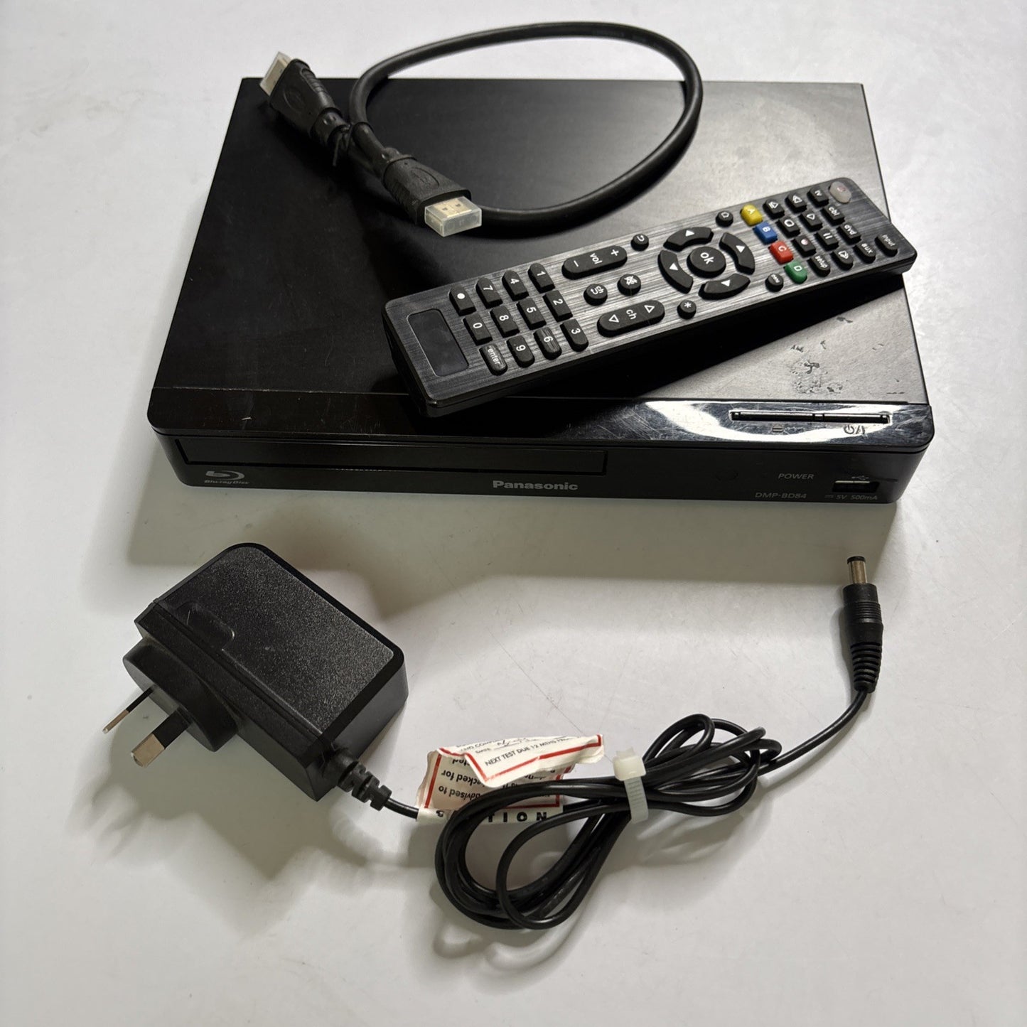 Panasonic Bluray DVD Player DMP-BD84 Region B &4