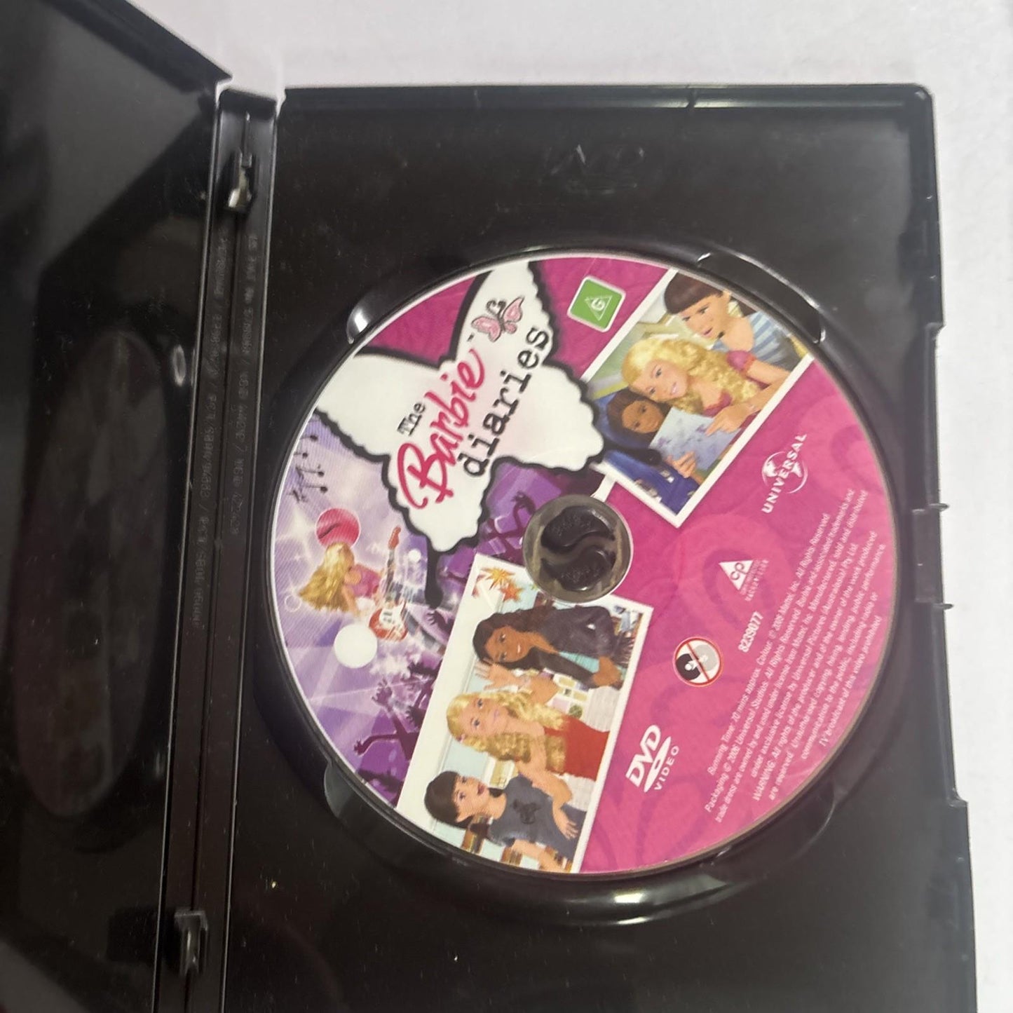 The Barbie Diaries (DVD, 2005) Region 4,2