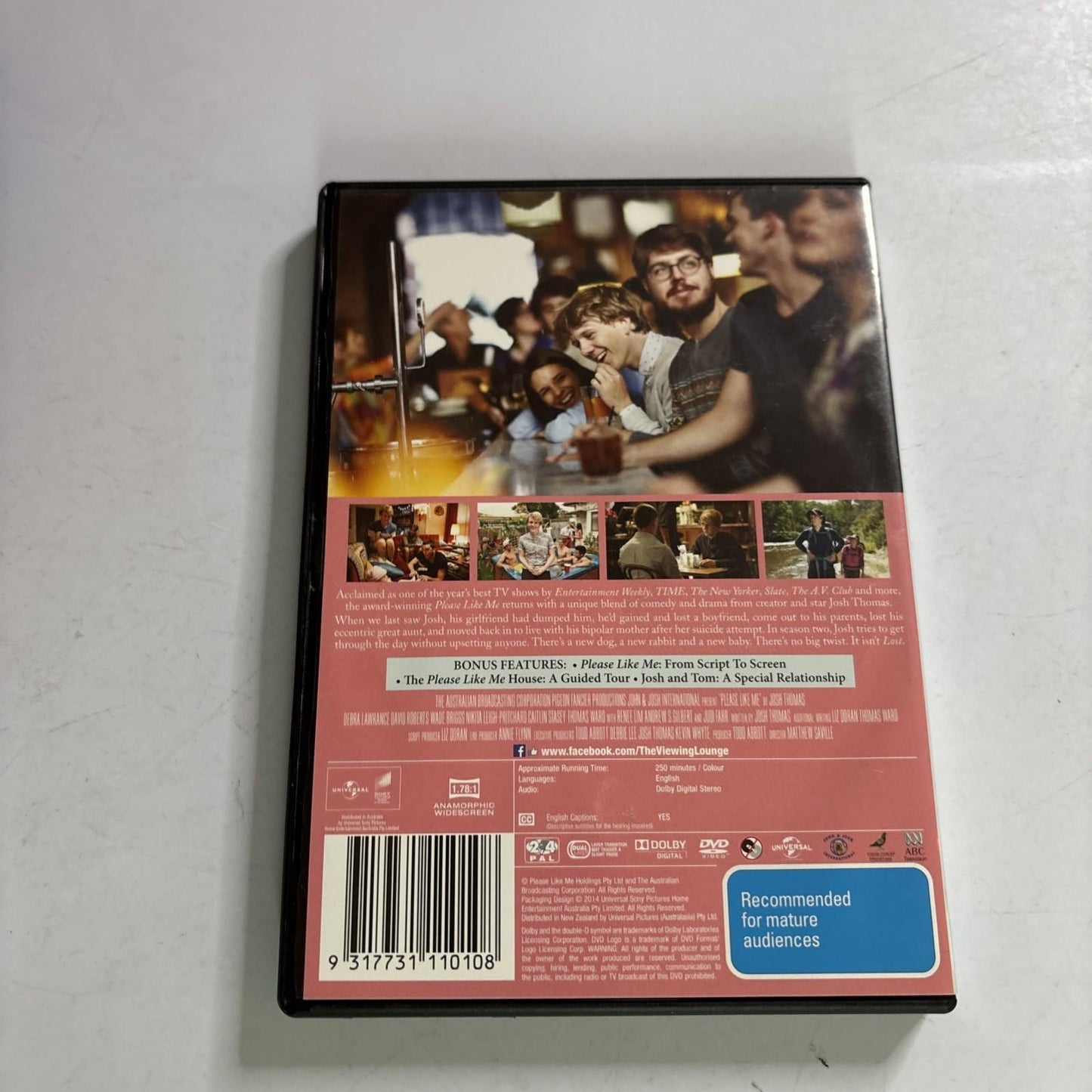 Please like Me : Series 2 (DVD, 2014) Region 4,2 NEW