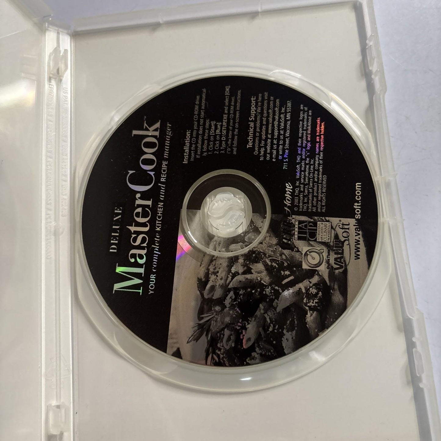 Deluxe Master Cook Sierra PC CDROM