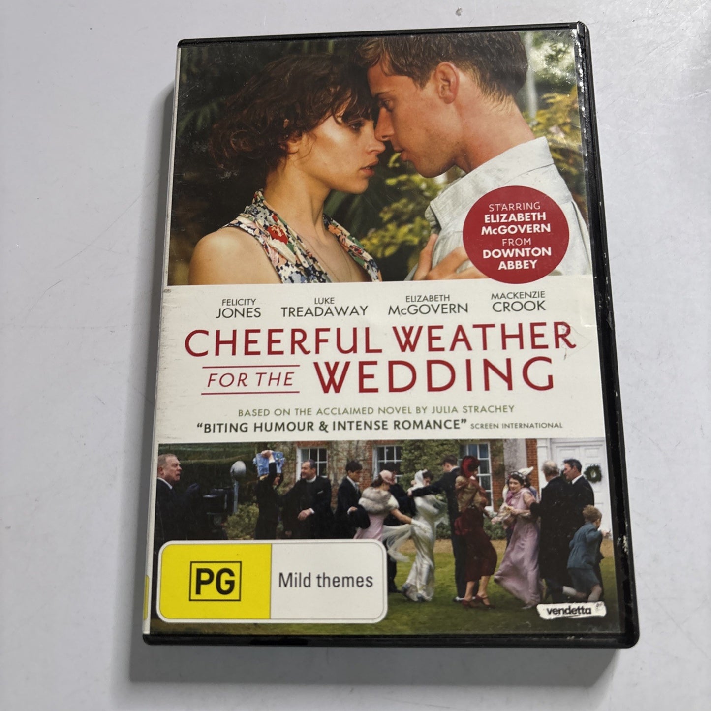 Cheerful Weather for the Wedding (DVD, 2012) Felicity Jones Region 4