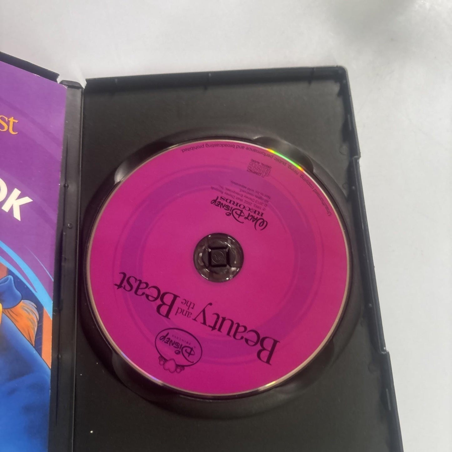 Disney Beauty And The Beast - Read To Me Book And CD (CD, 2013)