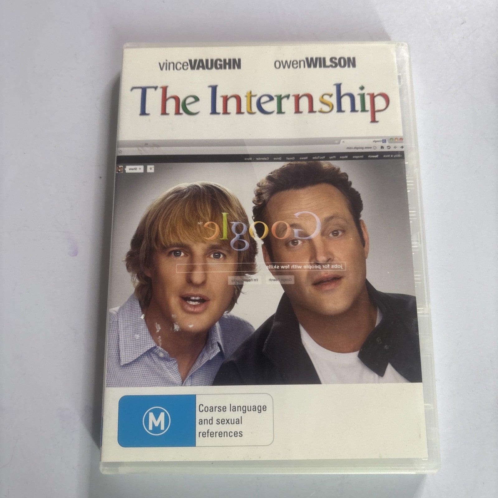 The Internship (DVD, 2013) Vince Vaughn, Owen Wilson Region 4 – Retro Unit