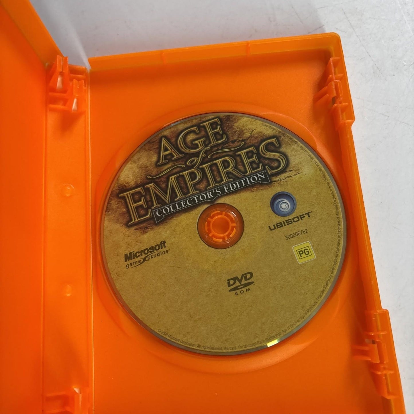 Age of Empires Collector’s Edition PC DVD-ROM Microsoft Ubisoft