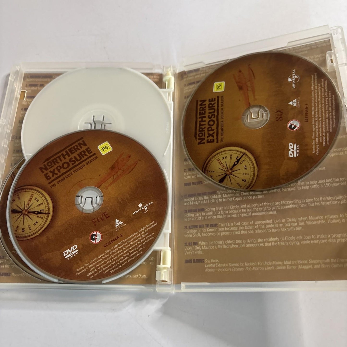 Northern Exposure : Season 4 (DVD, 1990) Region 4,2,5