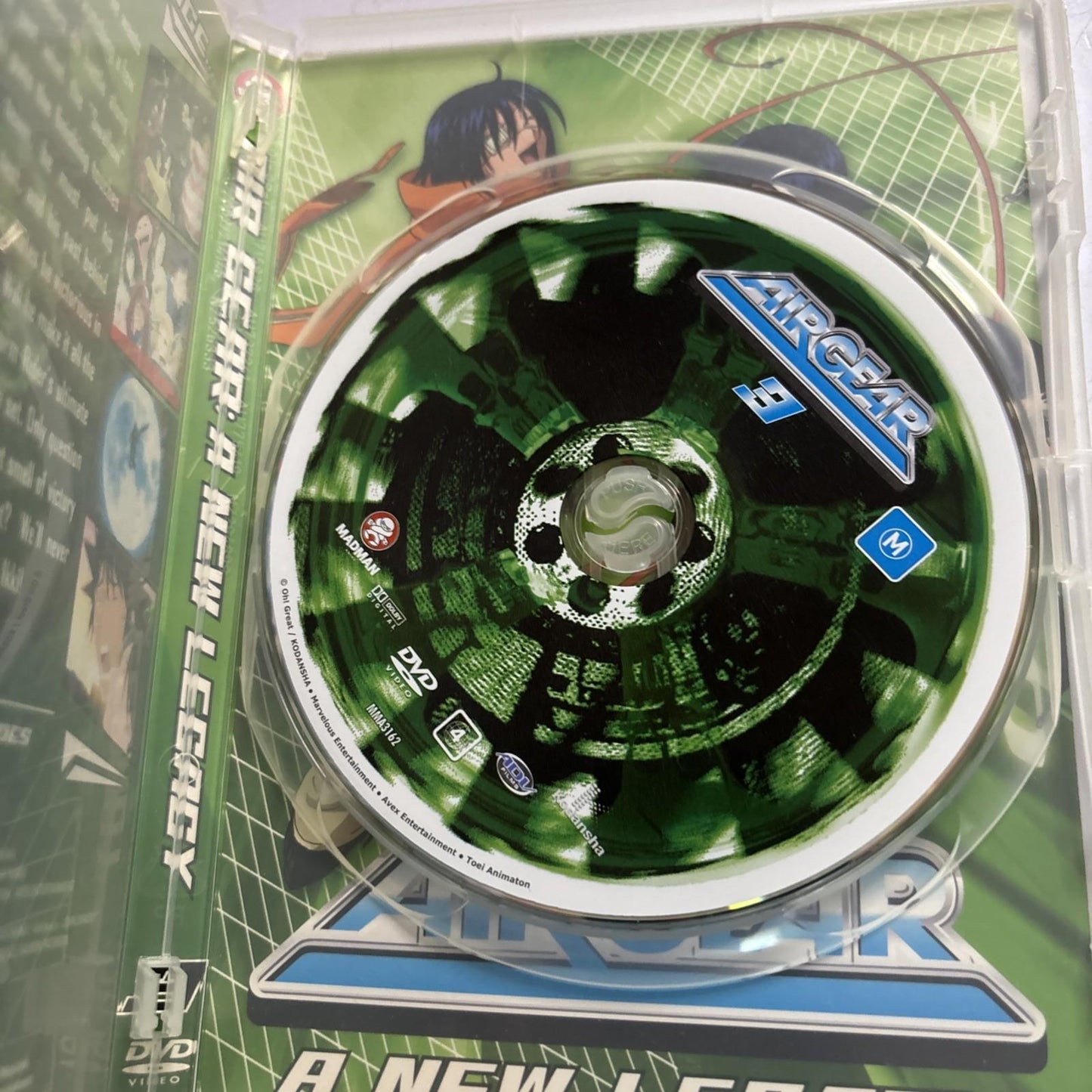 Air Gear - A New Legacy : Vol 3 (DVD, 2006) Region 4