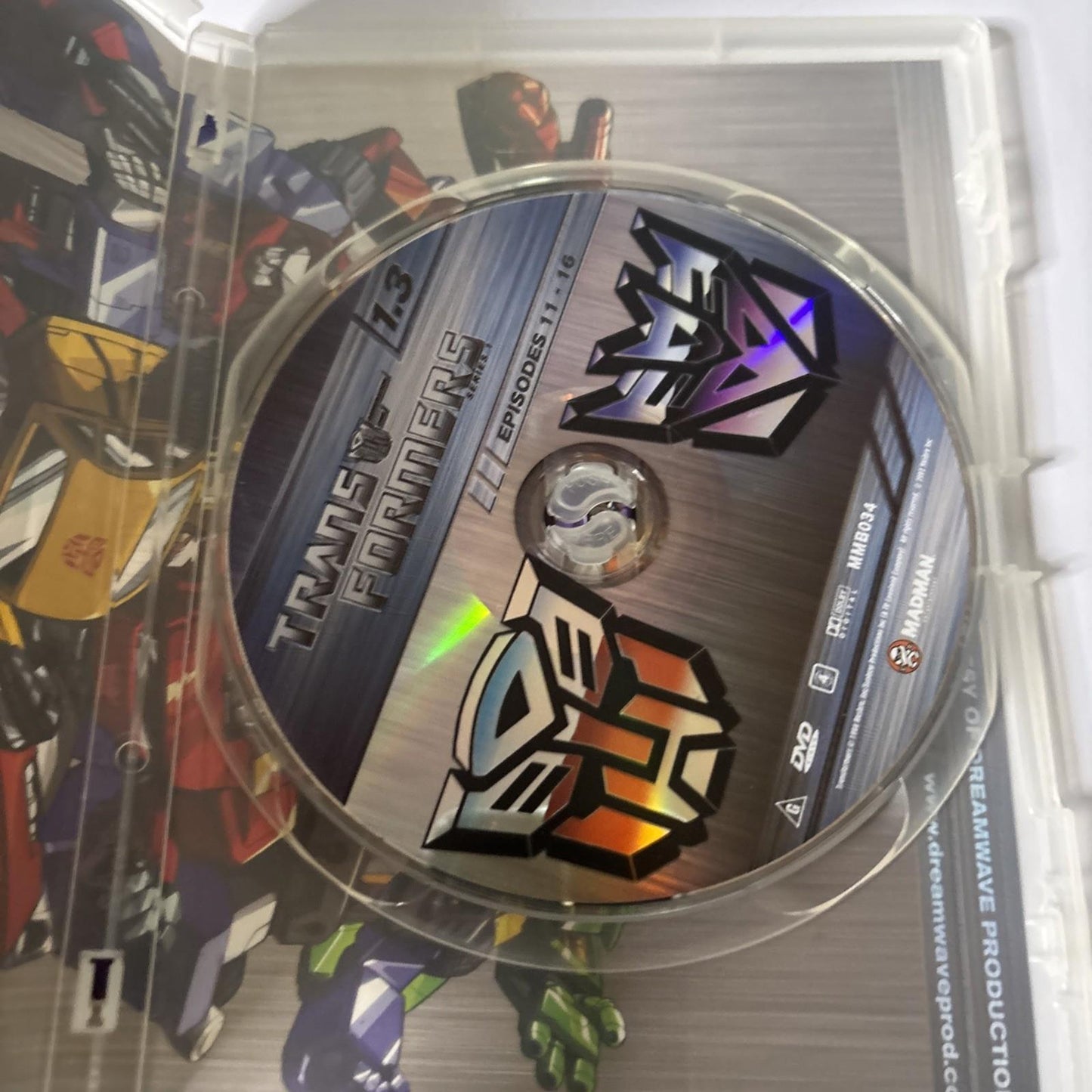 Transformers - Series 1.3 Episodes 11-16 (DVD, 1986) Region 4