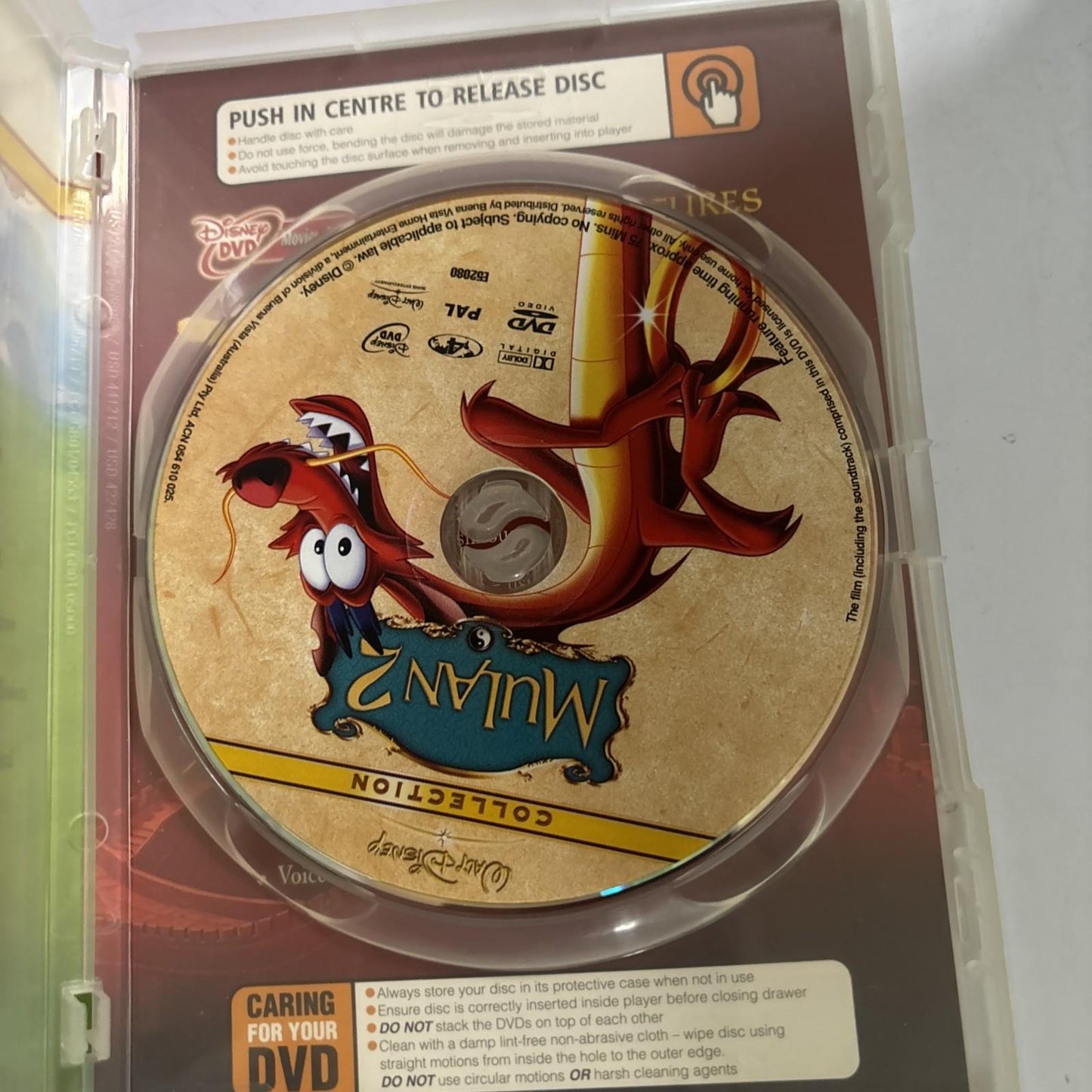 Mulan II - The Legend Continues (DVD, 2004) Disney Region 4