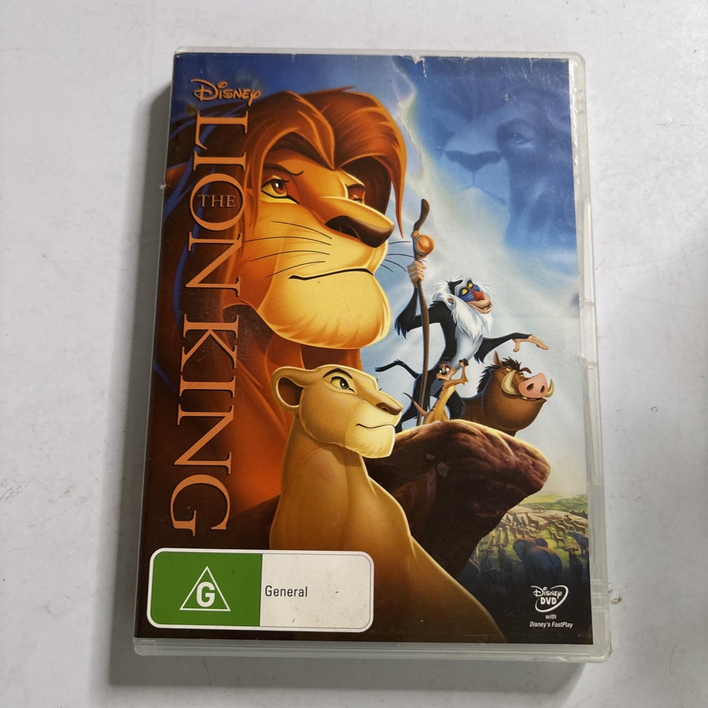 The Lion King (Special Edition, DVD, 1994) James Earl Jones Region 4