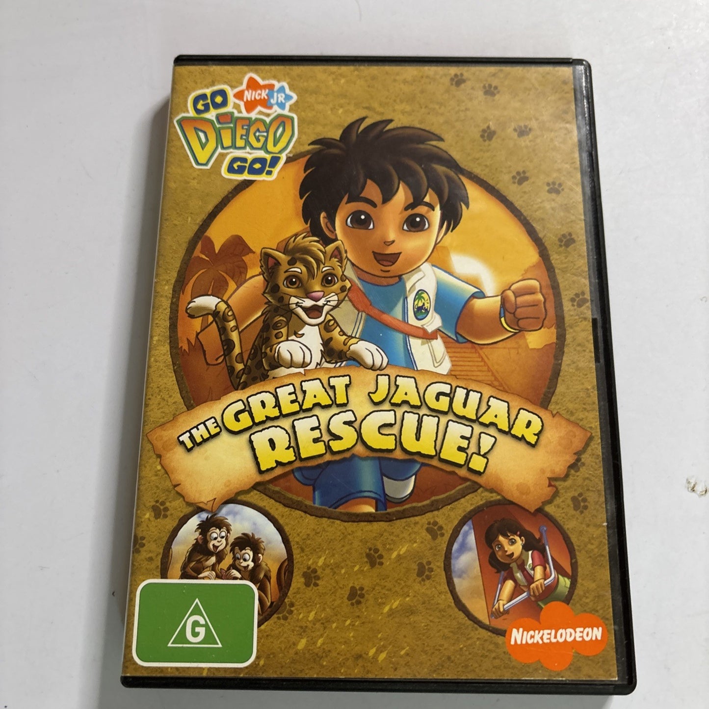 Go Diego Go! - The Great Jaguar Rescue! (DVD, 2005) Region 4
