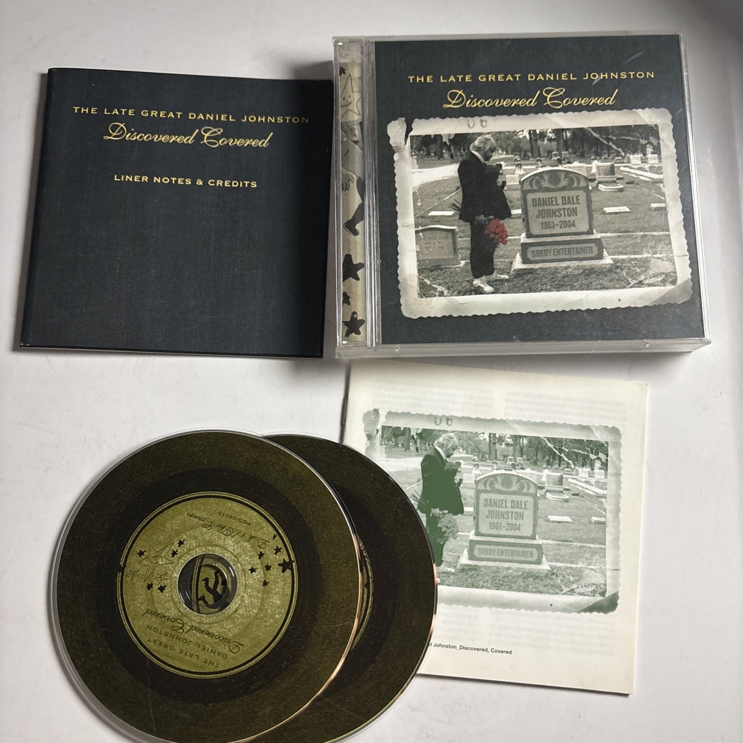 The Late Great Daniel Johnston Discovered Covered (CD, 2004) Pcd-26010/1 Japan