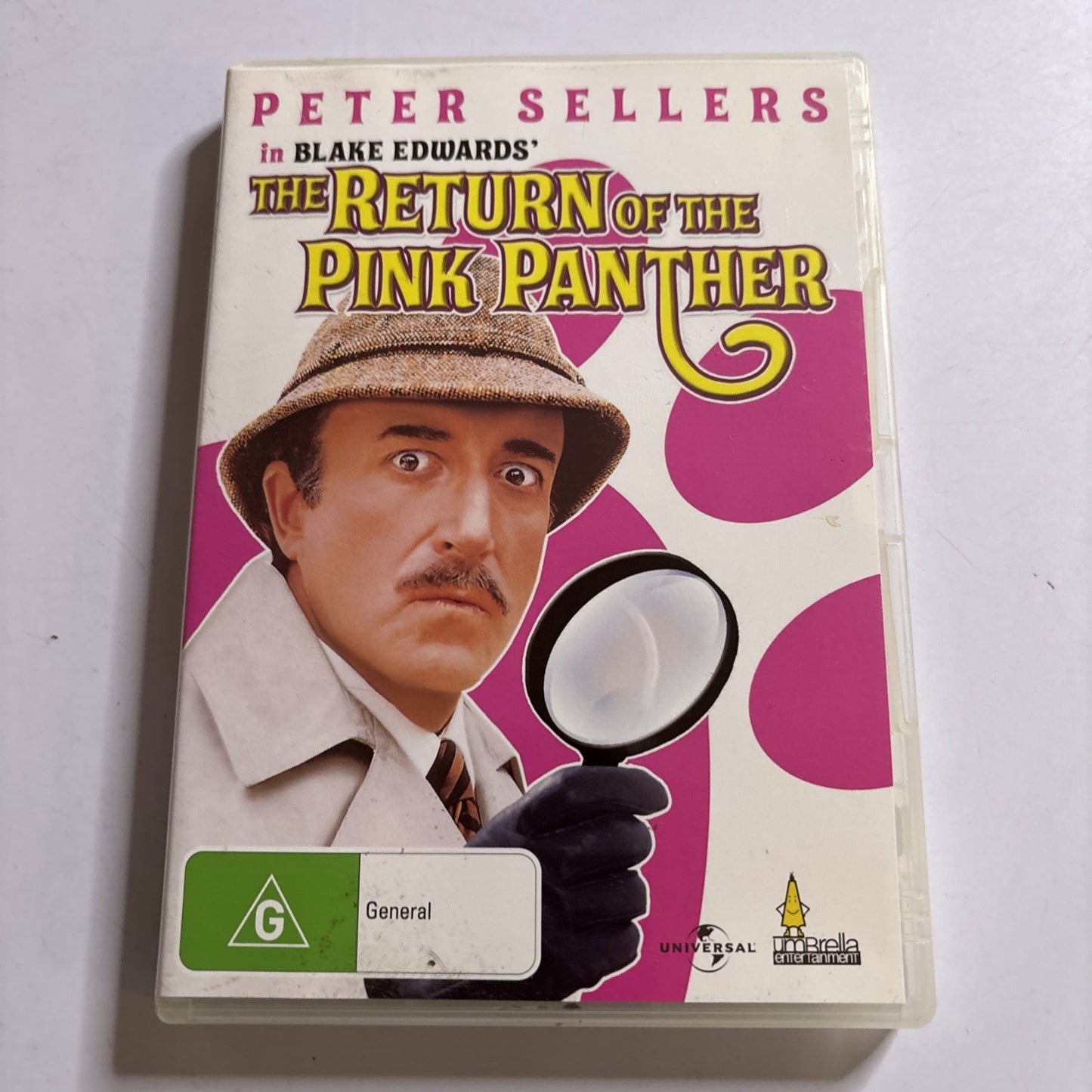 The Return of the Pink Panther (DVD, 1975) Peter Sellers Region 4,2,5