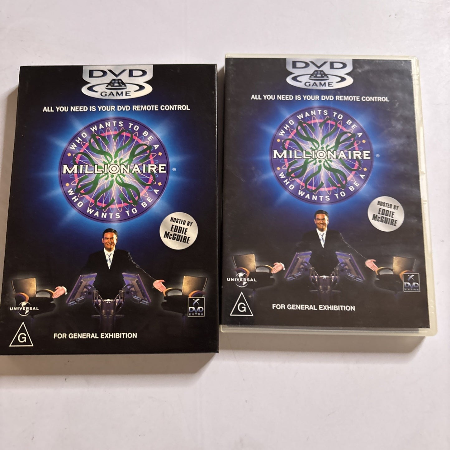 Who Wants to be a Millionaire (DVD, 1999) Eddie Mcguire Region 4,2
