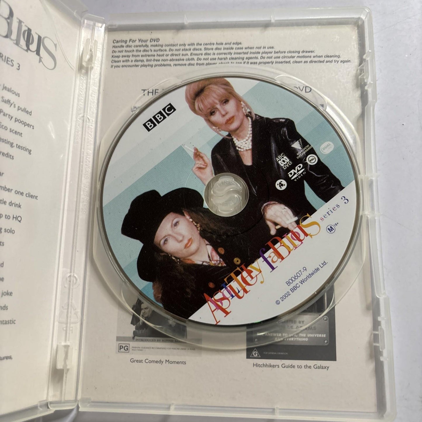 Absolutely Fabulous : Series 3 (DVD, 1995) Joanna Lumley, Region 4