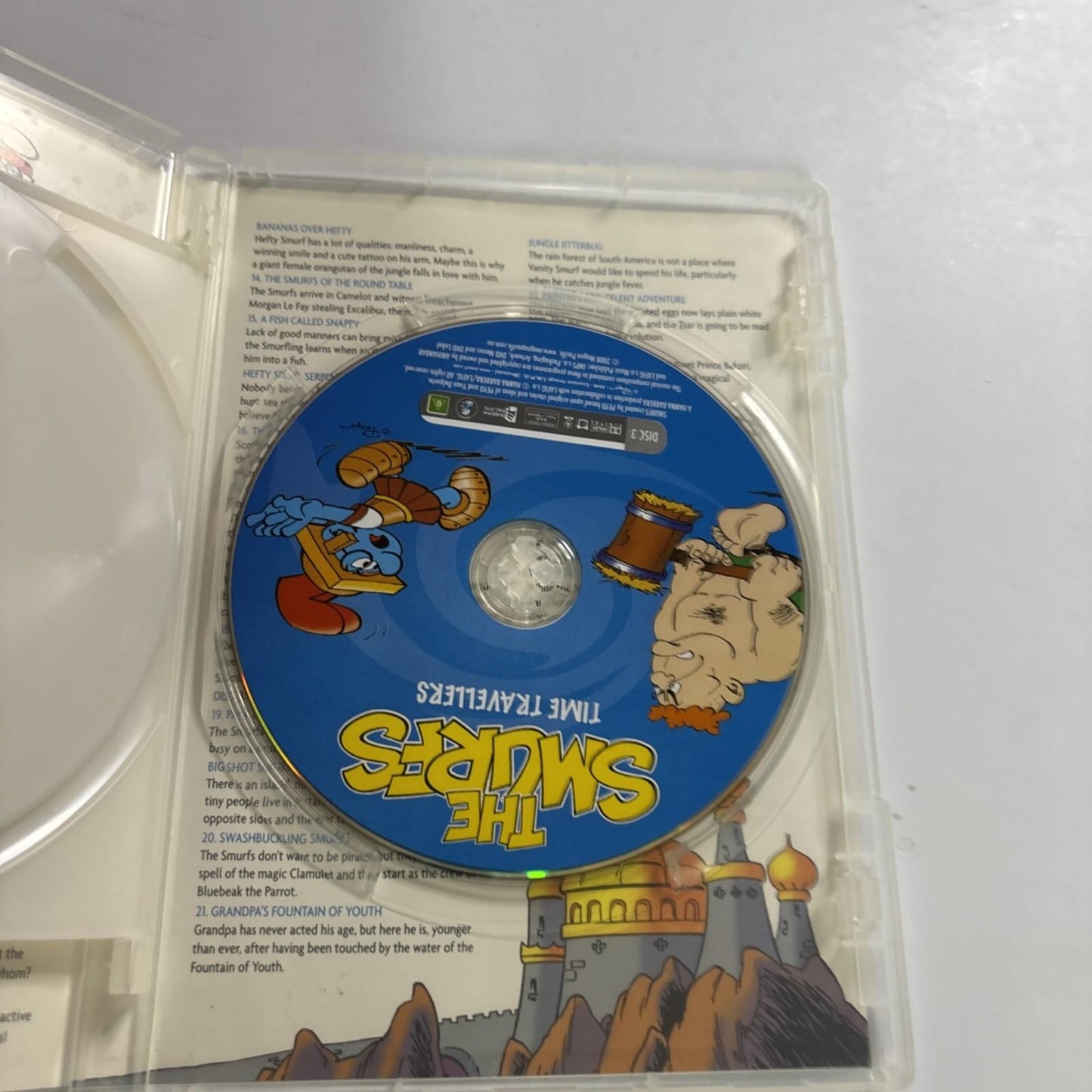 Smurfs: the Time Travellers (DVD, 1981, 3-Disc) Region 4