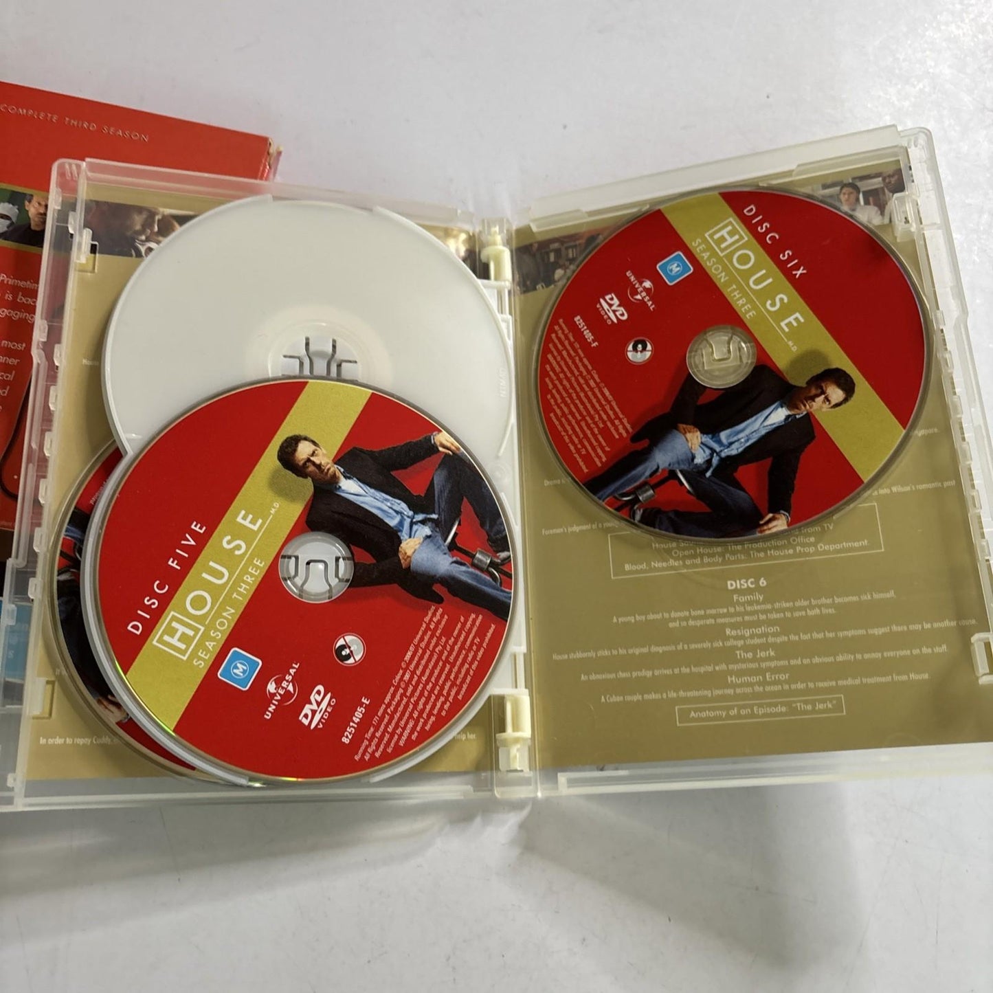 House : Season 3 (DVD, 2006) Region 4,2