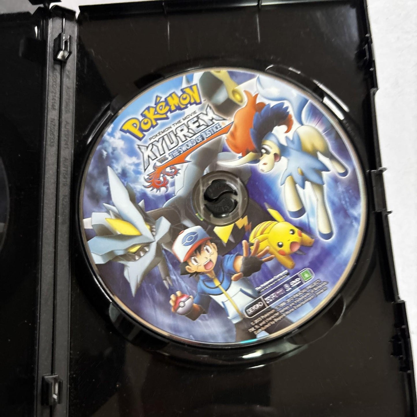 Pokemon the Movie - Kyurem Vs. the Sword of Justice (DVD, 2012) Region 4