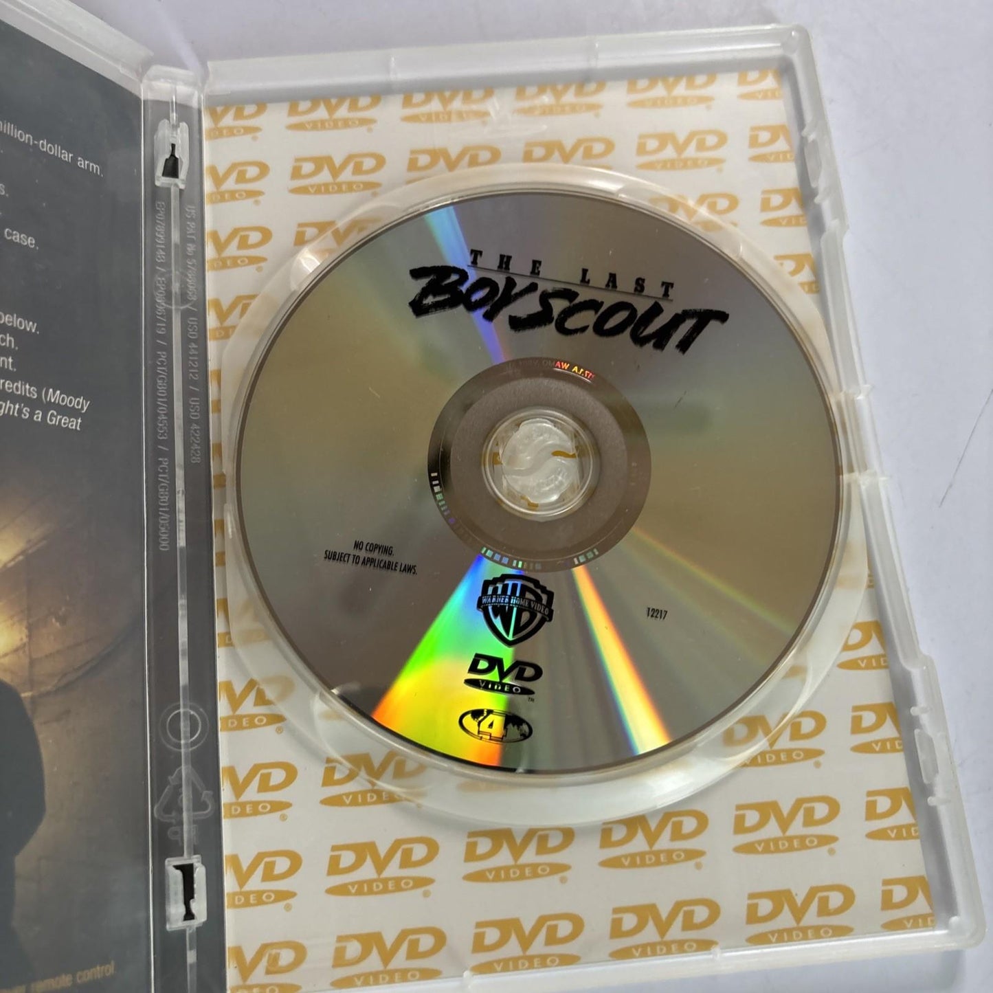 The Last Boy Scout (DVD, 1991) Bruce Willis, Damon Wayans Region 4