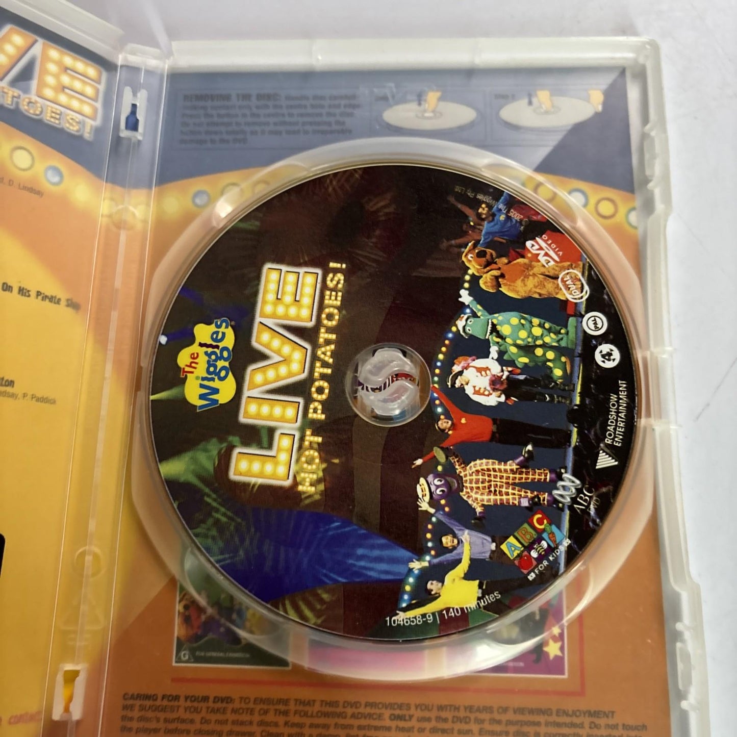 The Wiggles - Live Hot Potatoes (DVD, 2005) Region 4