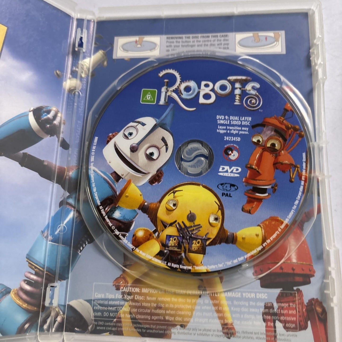 Robots (DVD, 2005) Greg Kinnear, Mel Brooks, Halle Berry Region 4