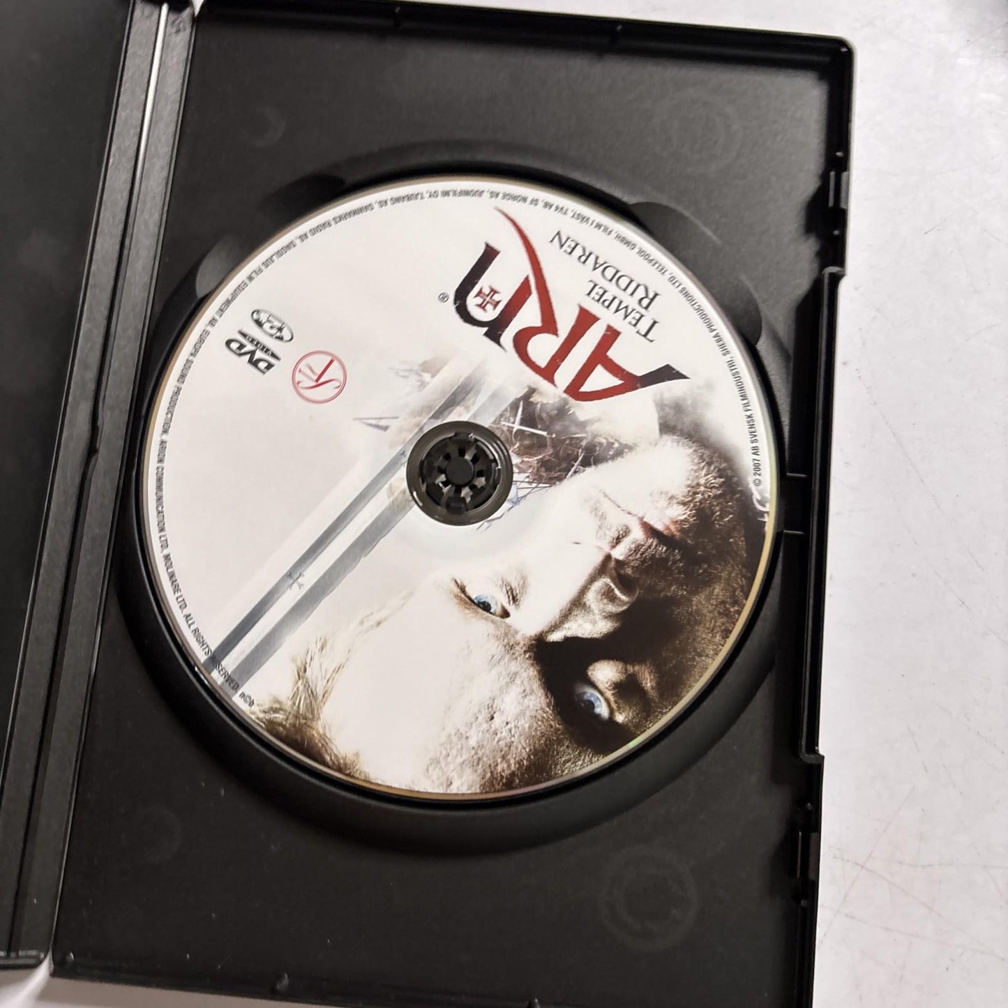 Arn Tempel Rissaren (DVD, 2007) Efter Jan Region 2 Swedish