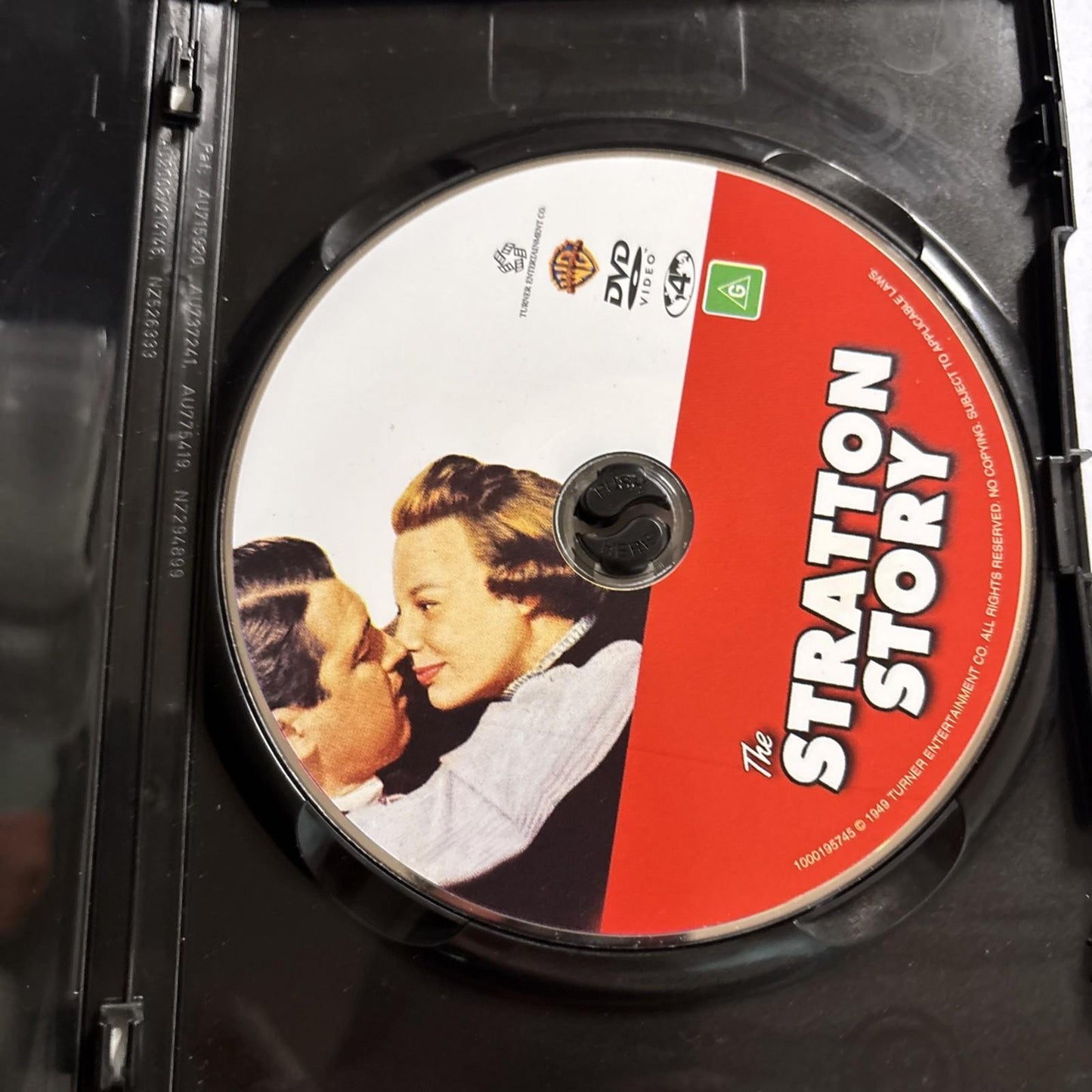 The Stratton Story (DVD, 1946) James Stewart, June Allyson Region 4