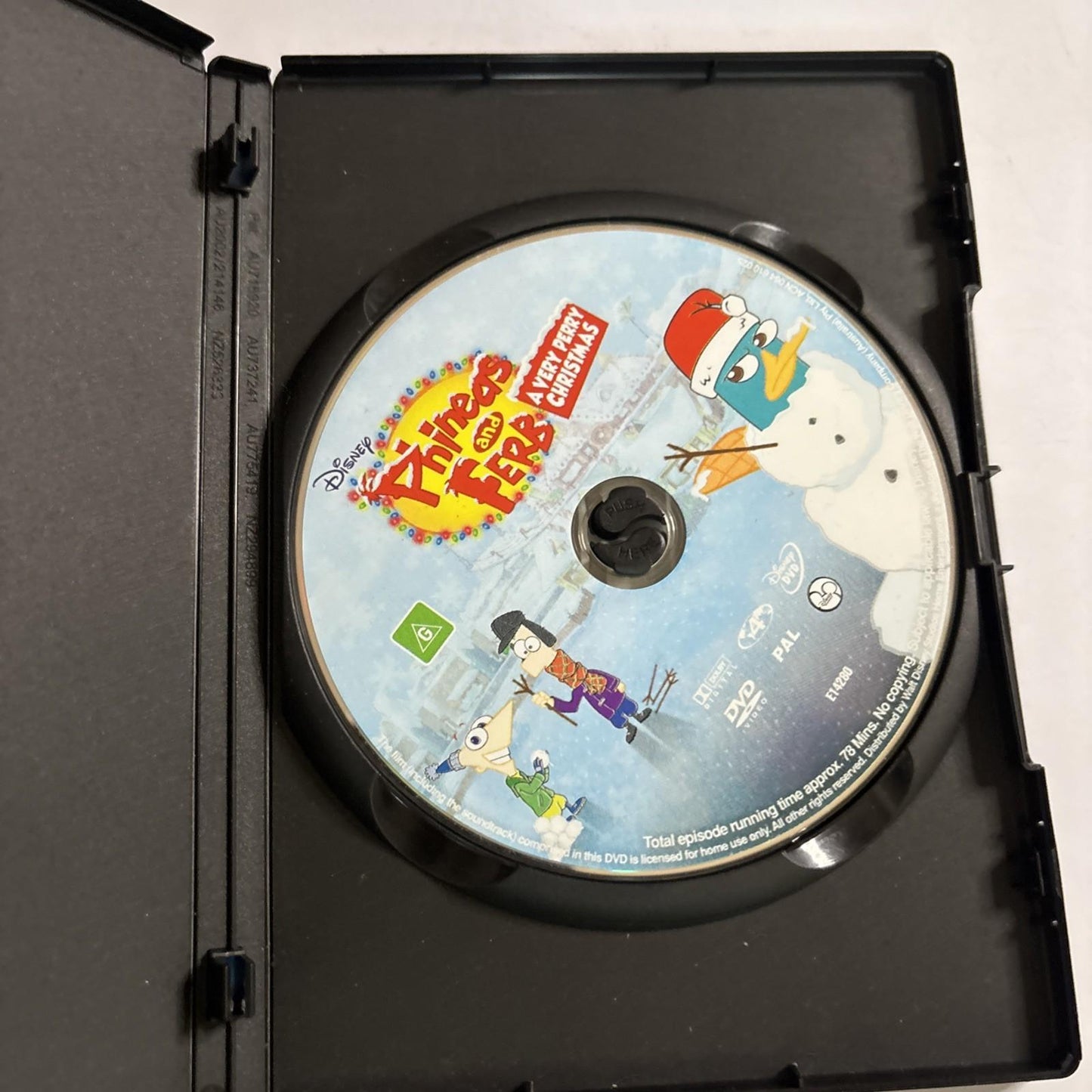 Phineas and Ferb - A Very Perry Christmas (DVD, 2009) Region 4 Disney