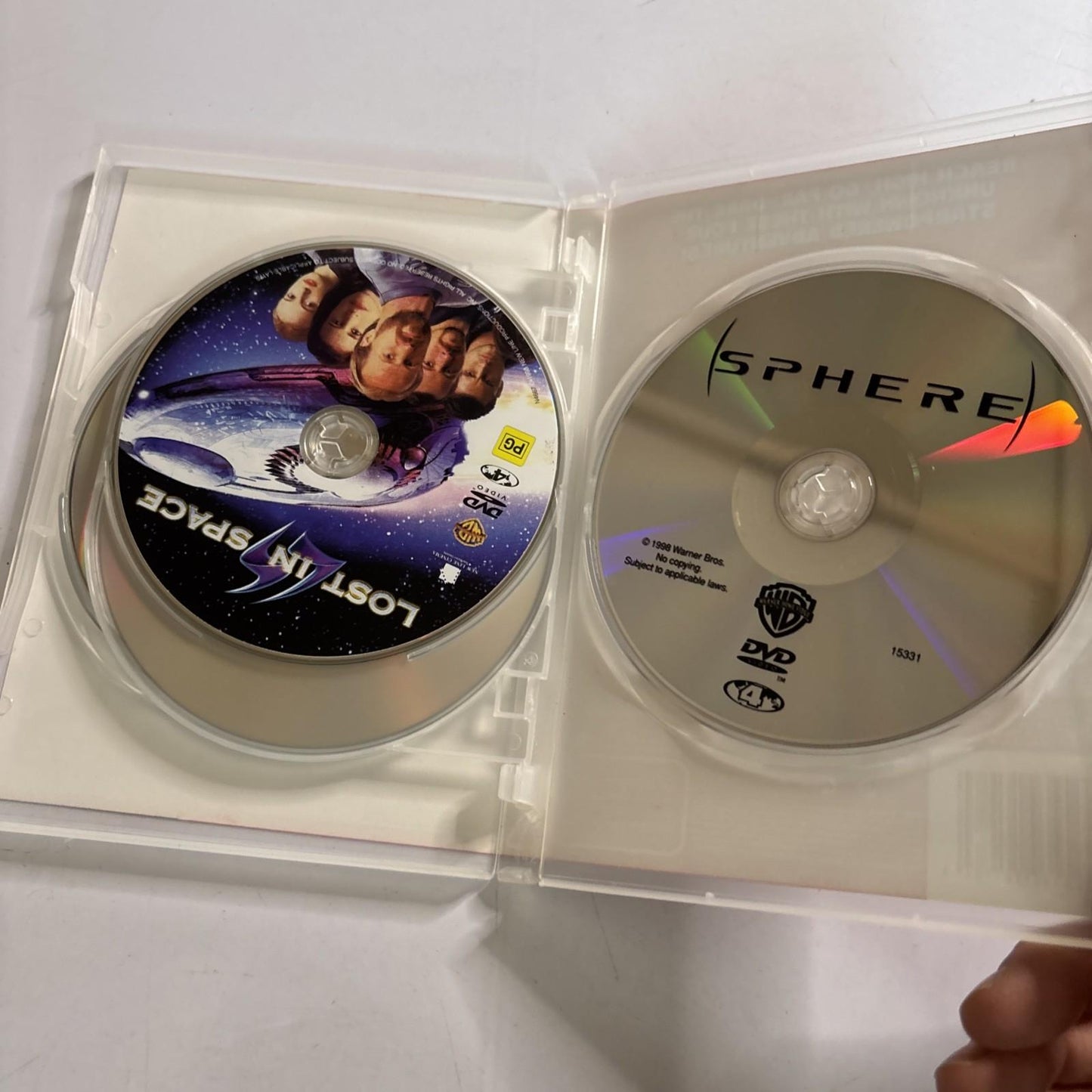 Contact / Mars Attacks! / Lost In Space / Sphere DVD Region 4