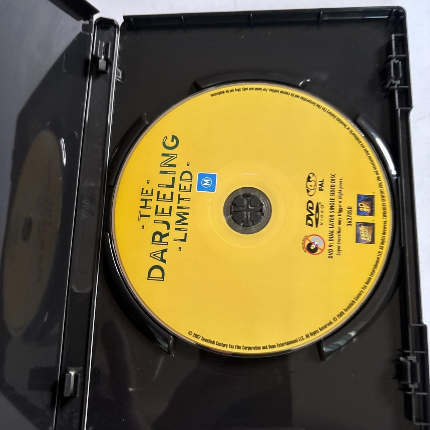 The Darjeeling Limited (DVD, 2007) Owen Wilson, Jason Schwartzman Region 4