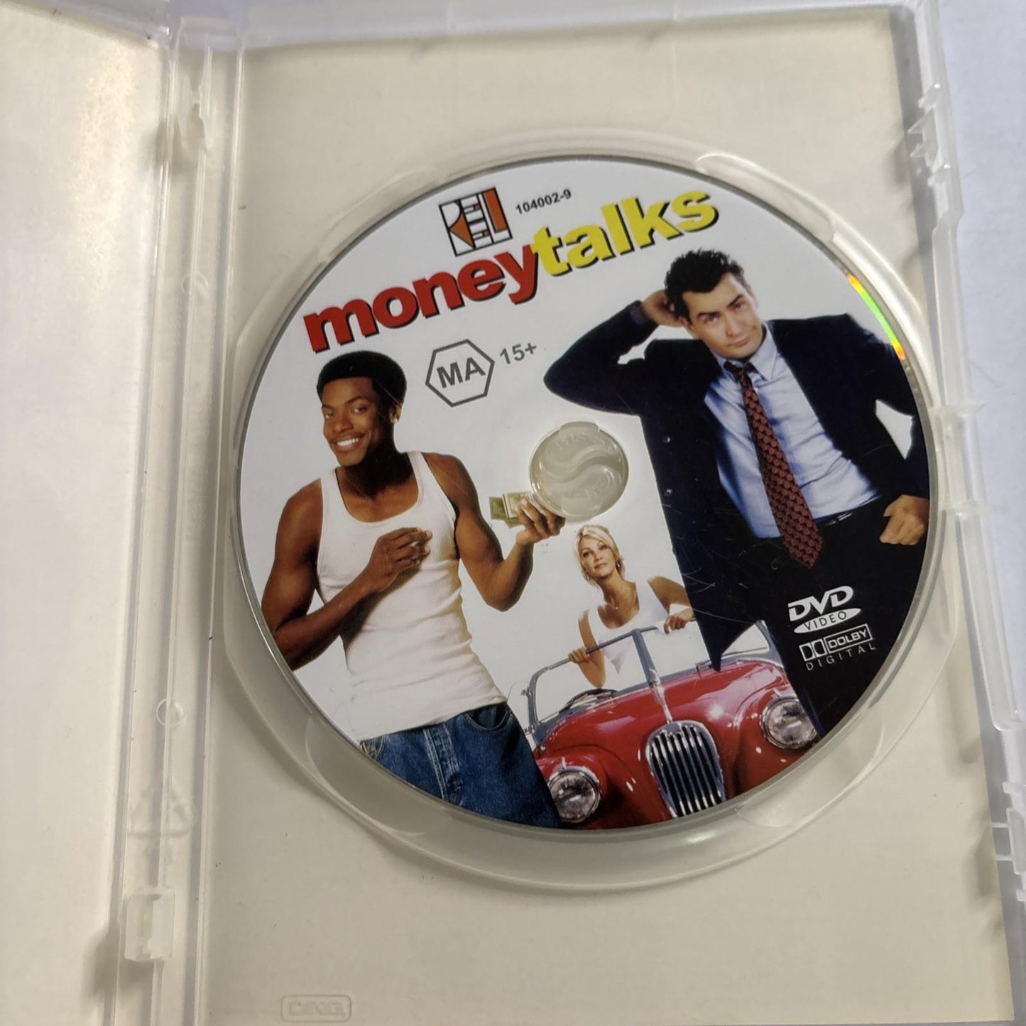 Money Talks (DVD, 1997) Charlie Sheen, Chris Tucker Region 4