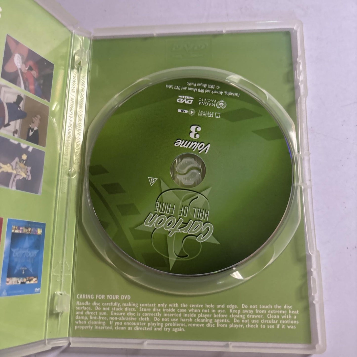 Cartoon Hall of Fame : Vol 3 (DVD, 1940) Region 4