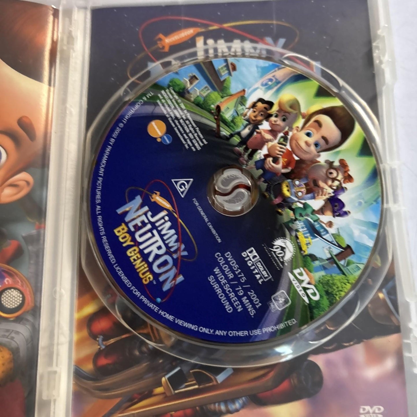 Jimmy Neutron - Boy Genius (DVD, 2001) Region 4