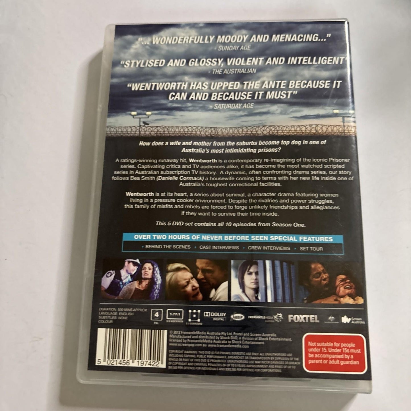 Wentworth : Season 1 (DVD, 2013) Region 4 NEW
