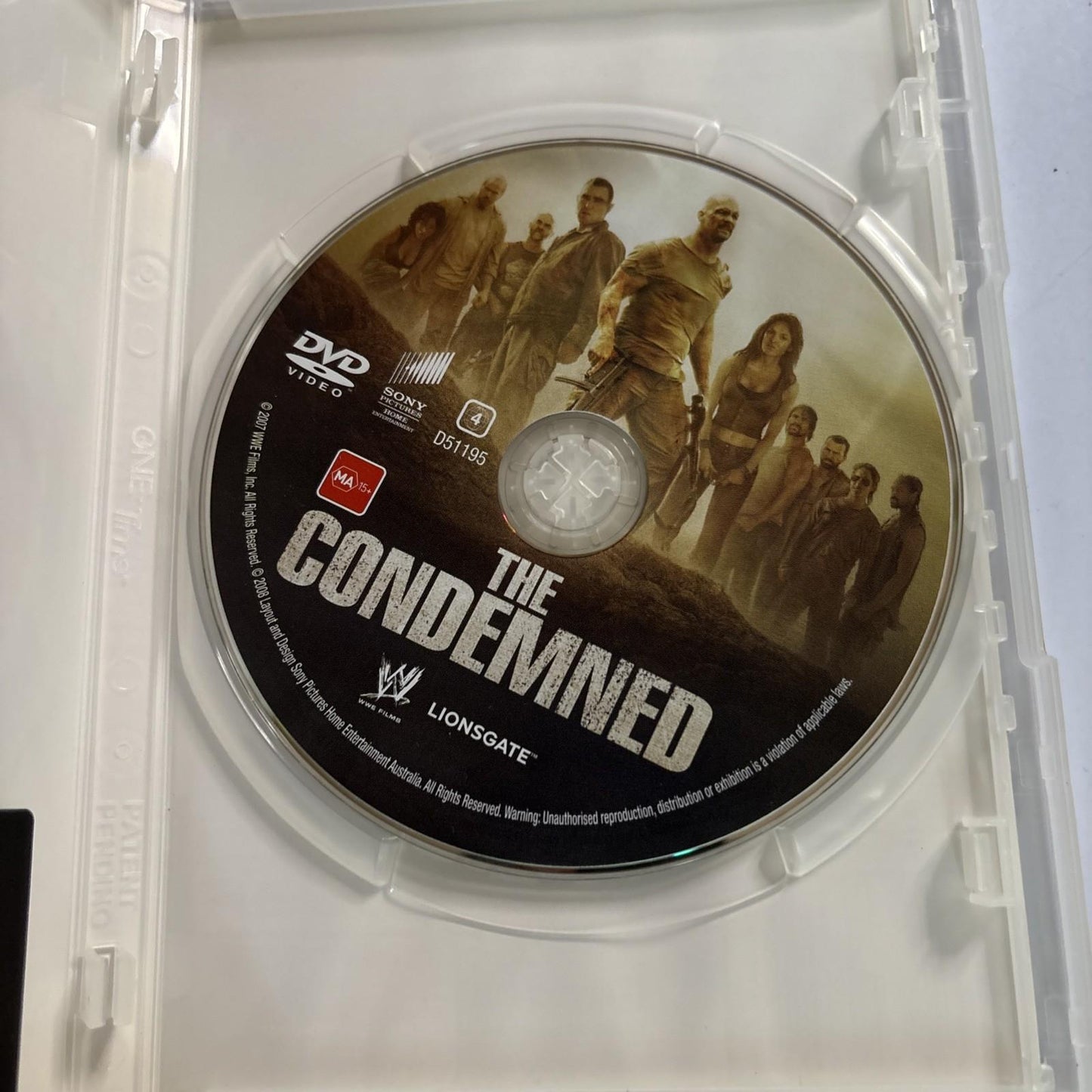 The Condemned (DVD, 2007) Vinnie Jones, Steve Austin Region 4