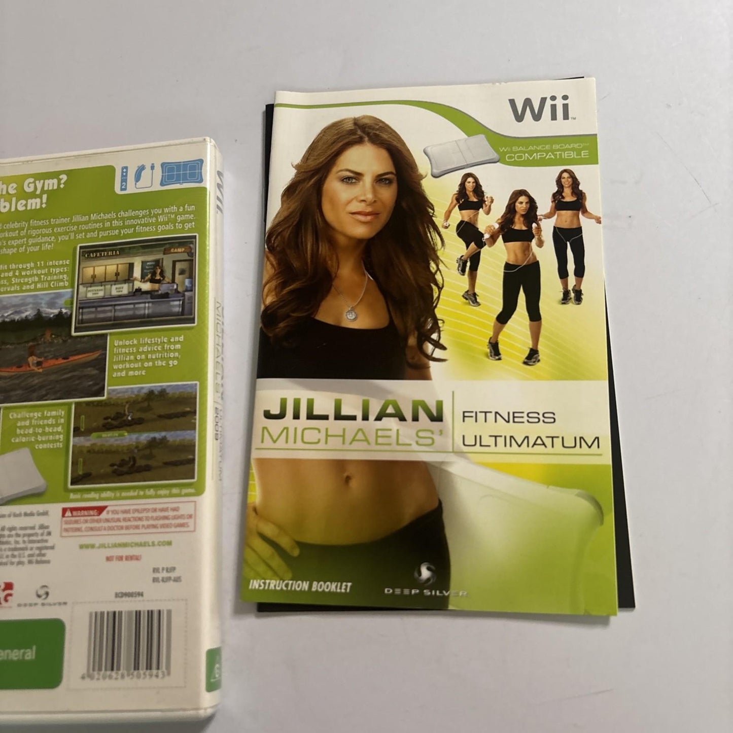 Jillian Michaels Fitness Ultimatum Nintendo Wii Game PAL Gym Indoor Workout