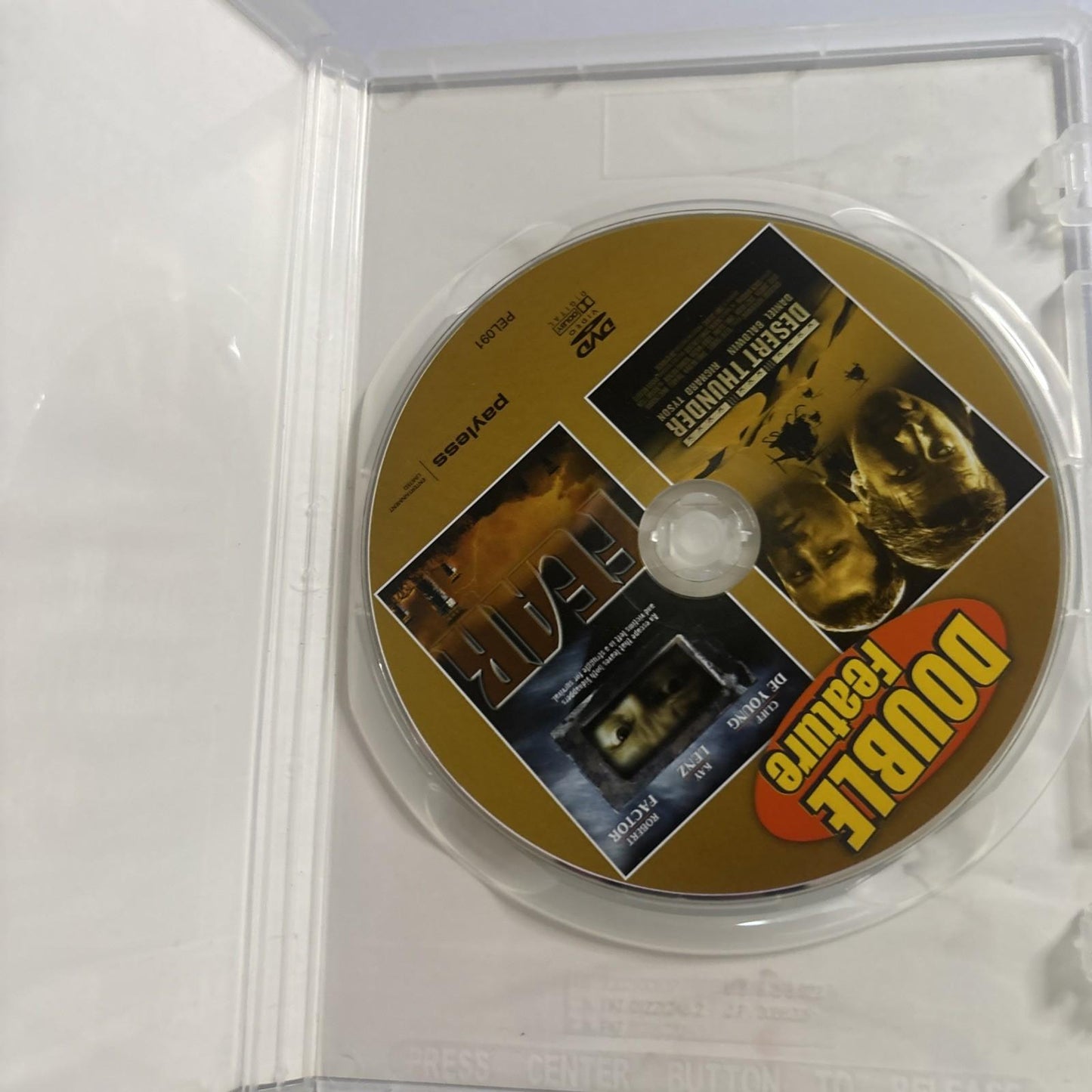 Desert Thunder / Fear DVD All Regions