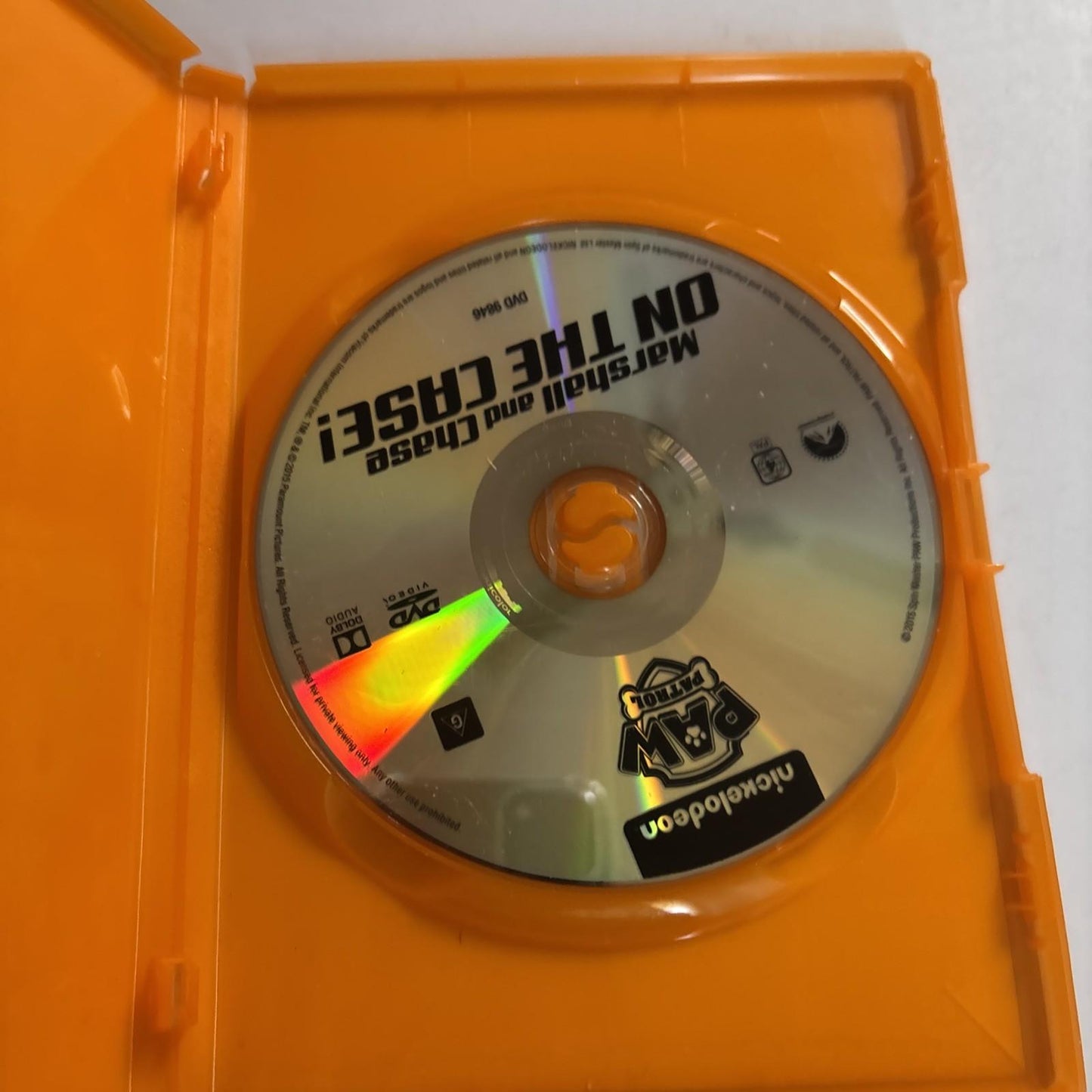 Paw Patrol - Marshall and Chase on the Case (DVD, 2014) Region 4