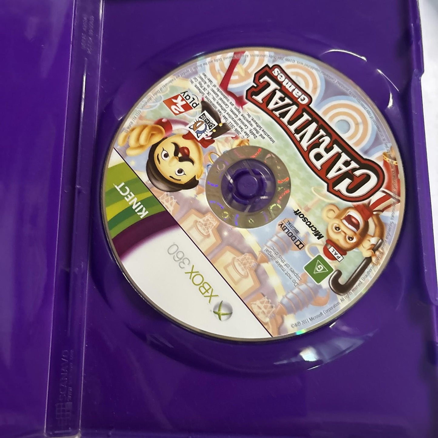 Carnival Games In Action Microsoft Xbox 360 PAL