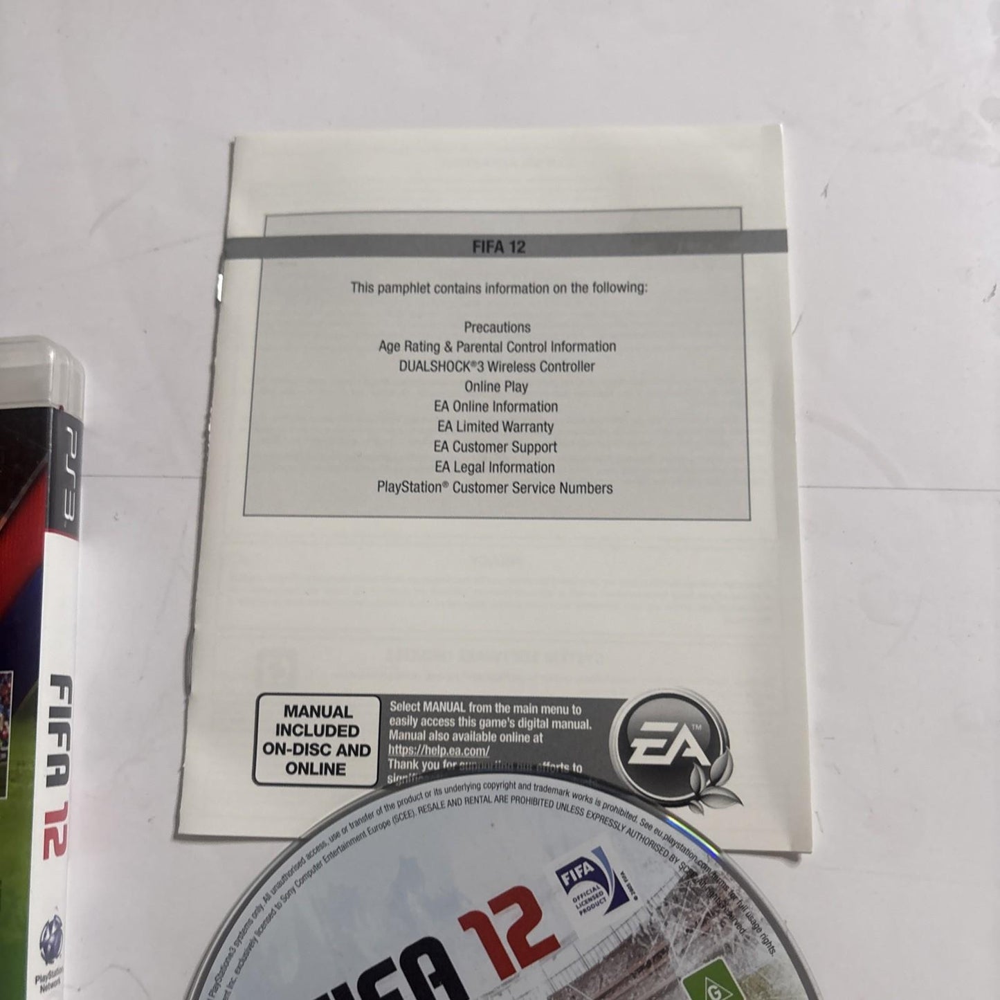 FIFA 12 EA Sports Sony Playstation 3 PS3