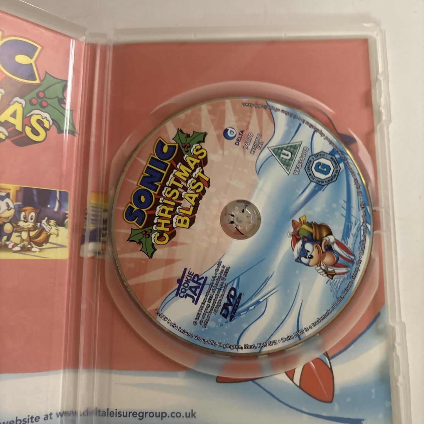Sonic Christmas Blast (DVD, 1993) All Regions