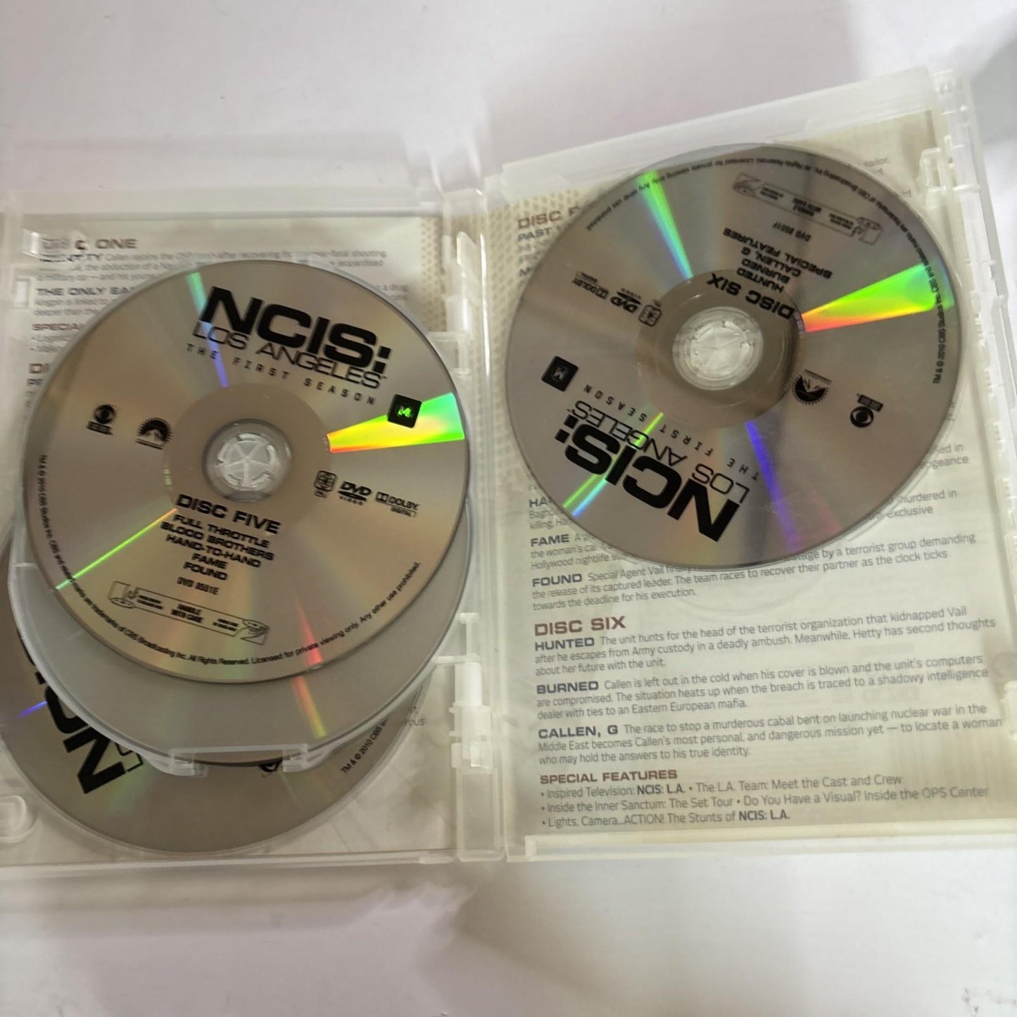 NCIS - Los Angeles : Season 1 (DVD, 2009) Region 4