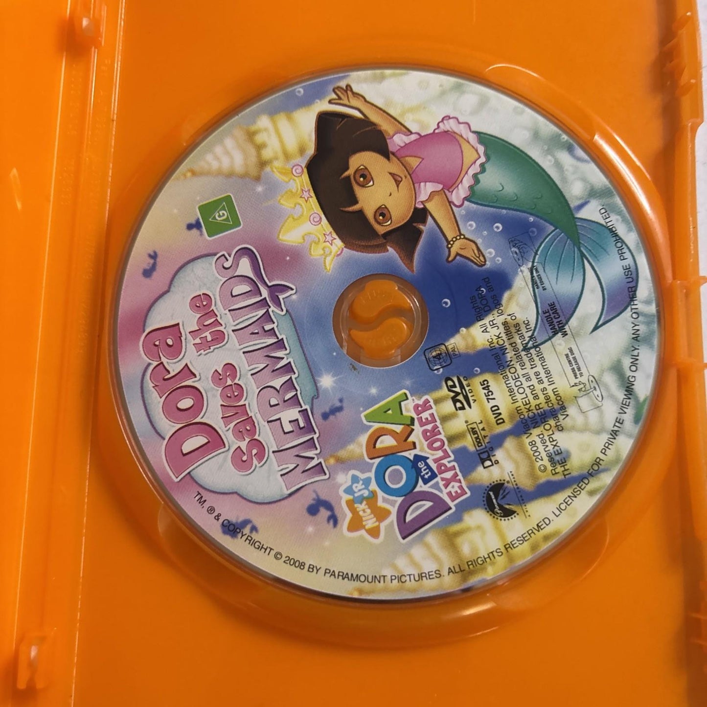 Dora the Explorer - Dora Saves the Mermaid (DVD, 2000) Region 4
