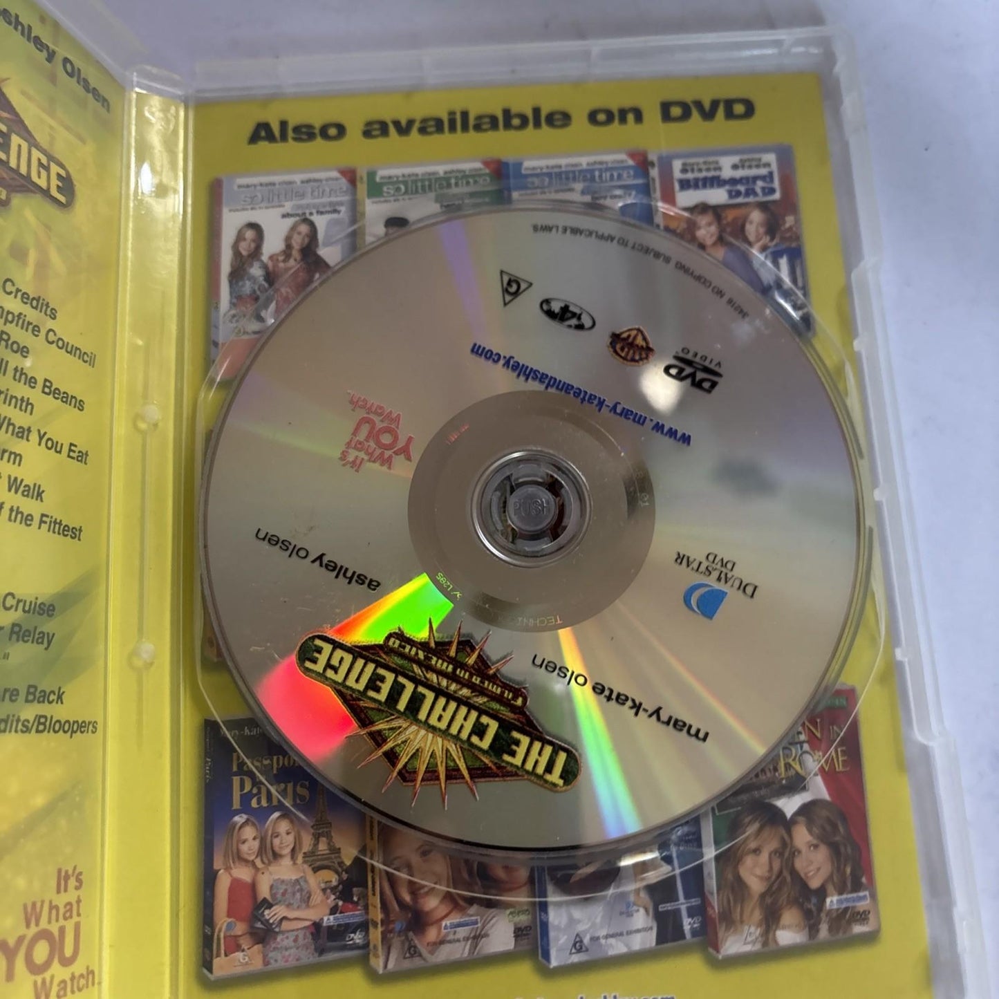 The Challenge (DVD, 2003) Mary-Kate Olsen, Ashley Olsen Region 4