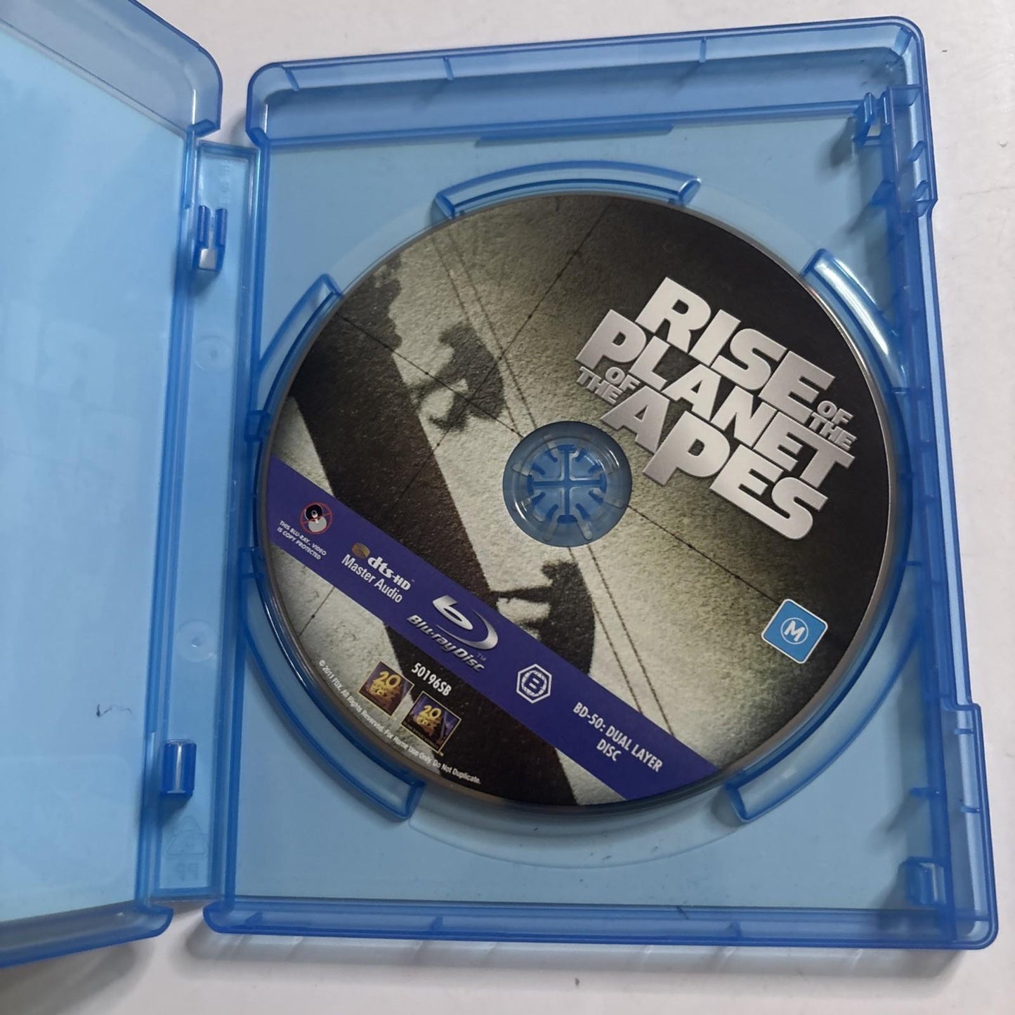 Rise of the Planet of the Apes (Blu-ray, 2011) James Franco Region B