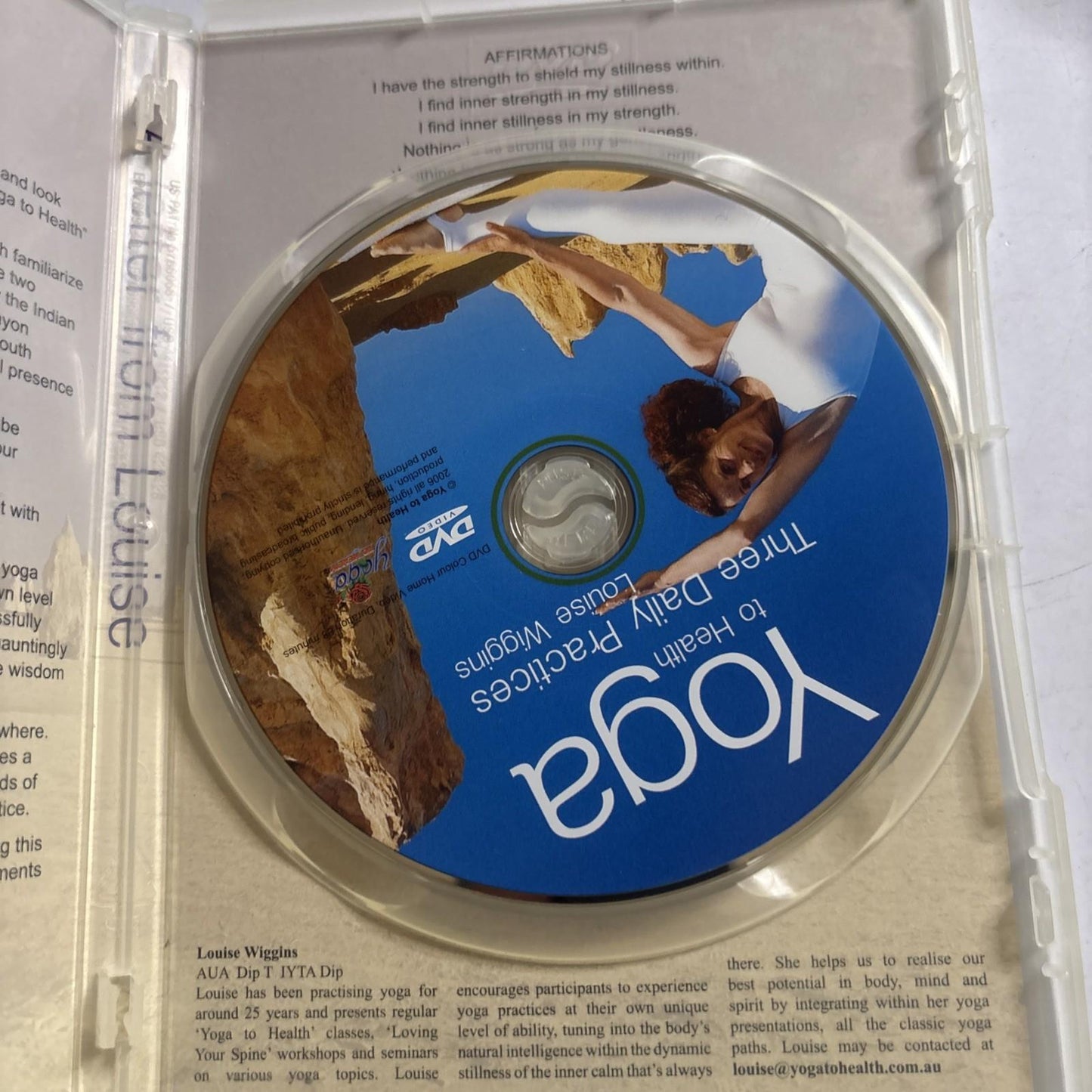 Yoga to Health: Three Daily Practices (DVD, 2006) All Regions