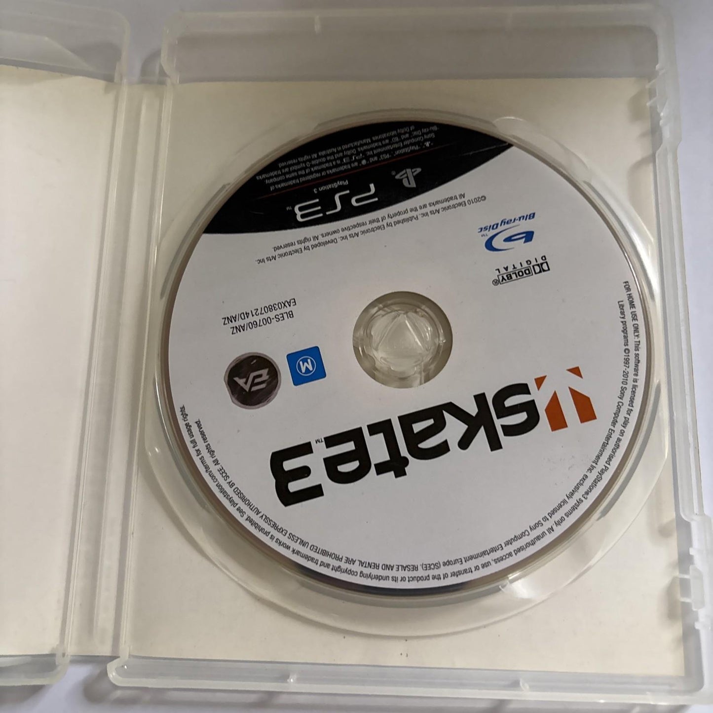 Skate 3 Sony Playstation 3 PS3