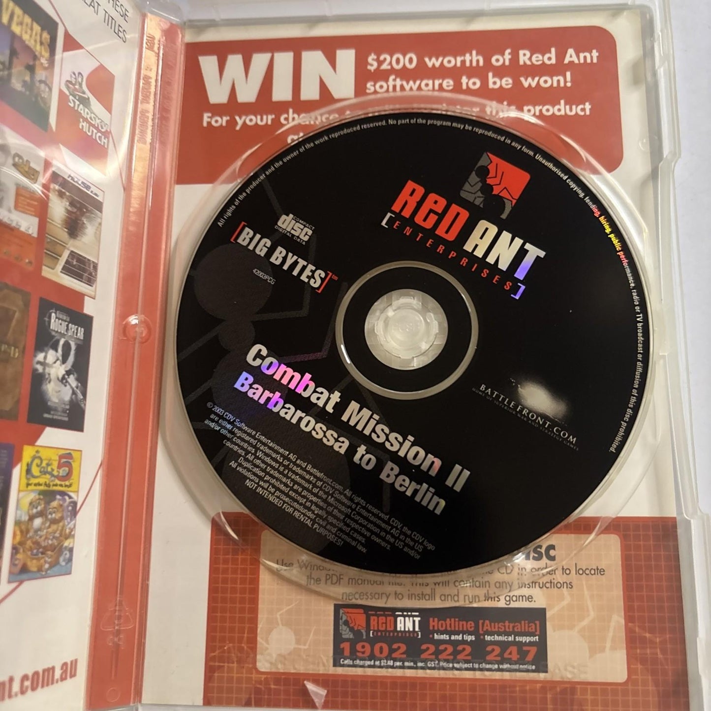 Combat Mission 2: Barbarossa to Berlin PC CD-ROM