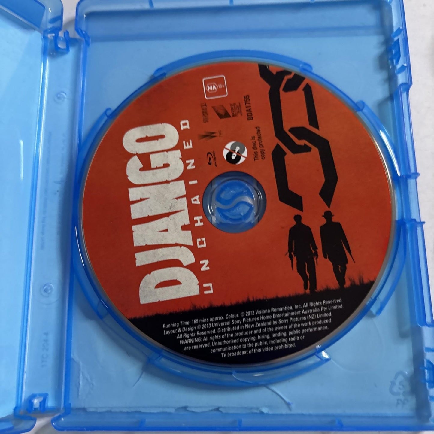 Django Unchained (Blu-ray, 2012) Jamie Foxx All Regions