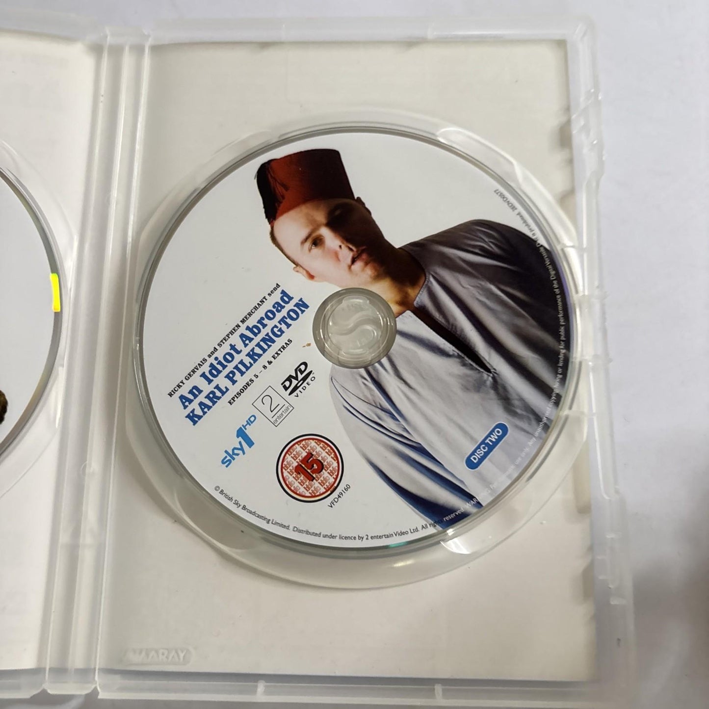 An Idiot Abroad - Season 1 DVD British Comedy TV Series, Ricky Gervais Region 2